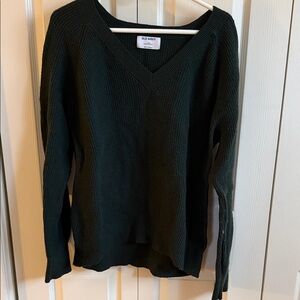 Old Navy Women's dark green sweater